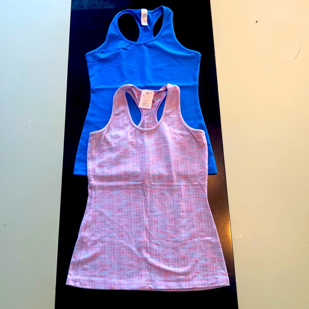 Ivivva girls size 12 tank tops